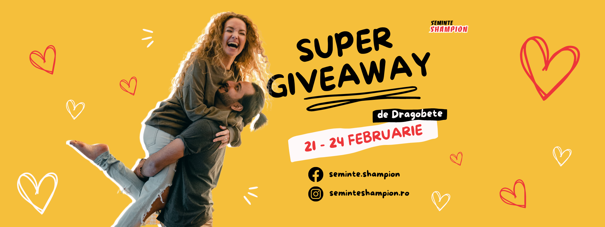 Give away shampion Seminte VIn dragobete Valentines